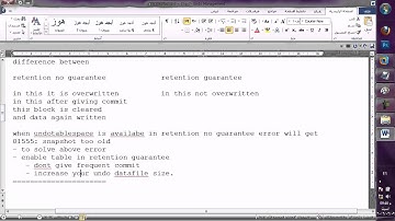 6 Undo Tablespace Management