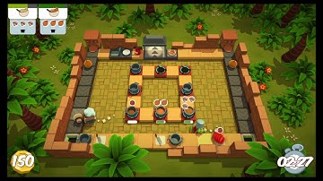 OUTDATED WR - [Overcooked: Lost Morsel Level 1-3] 2-player Score: 472