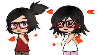 HE ATE MY HEART. ❤️🖤🩷 || Meme || GUNDHAM TANAKAAA || Ft. Me over the years || Gacha Life + Art