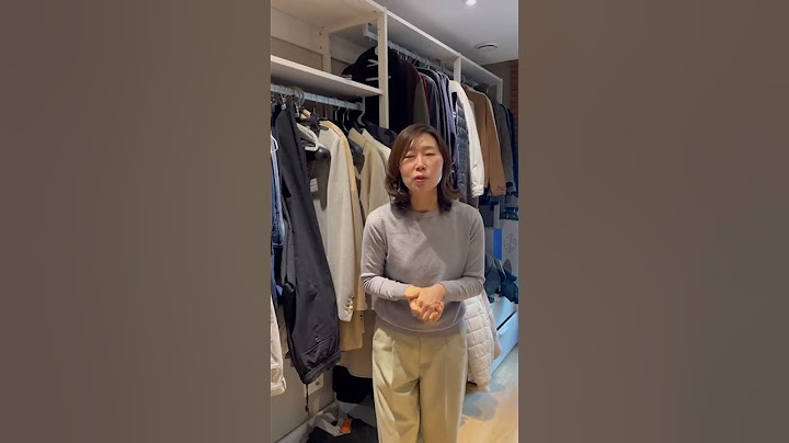 이사 후 드레스룸 정리 꿀팁! 1편!