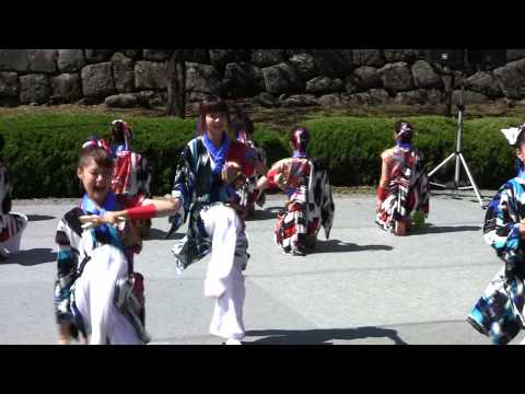 えん舞連(小田原えっさホイおどり2012・小田原城本丸会場)