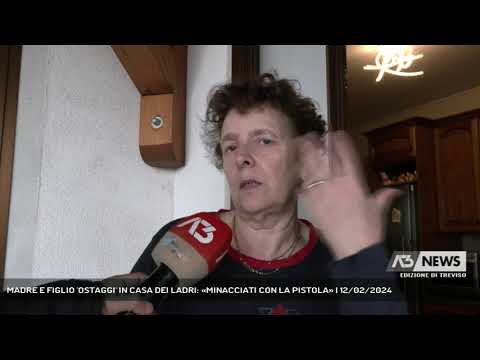 MADRE E FIGLIO 'OSTAGGI' IN CASA DEI LADRI: «MINACCIATI CON LA PISTOLA» | 12/02/2024