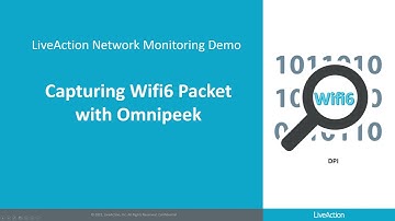 Capturing Wifi6 Packet with Omnipeek