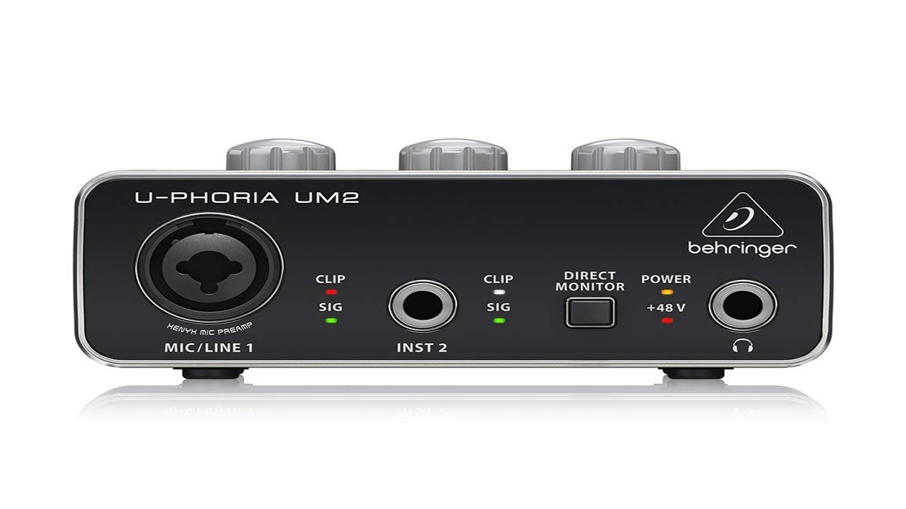 Звуковая карта behringer u phoria