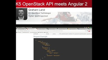 OpenStack Angular2 API Demo