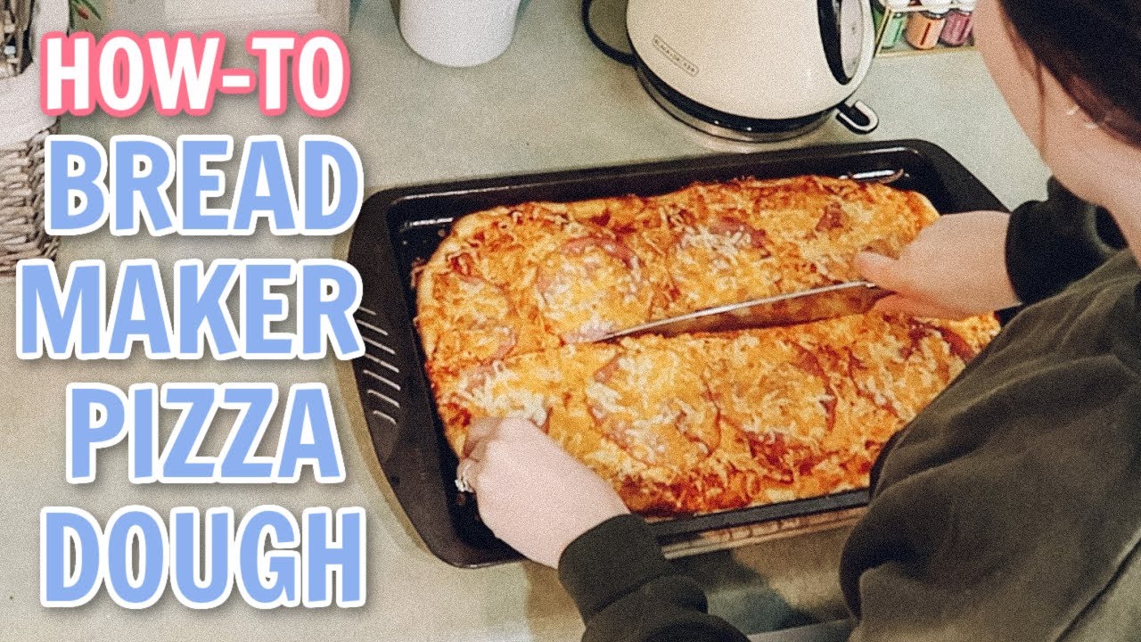 HOW TO BREADMAKER PIZZA DOUGH / EASY RECIPES / MEAL PLANNING YouTube