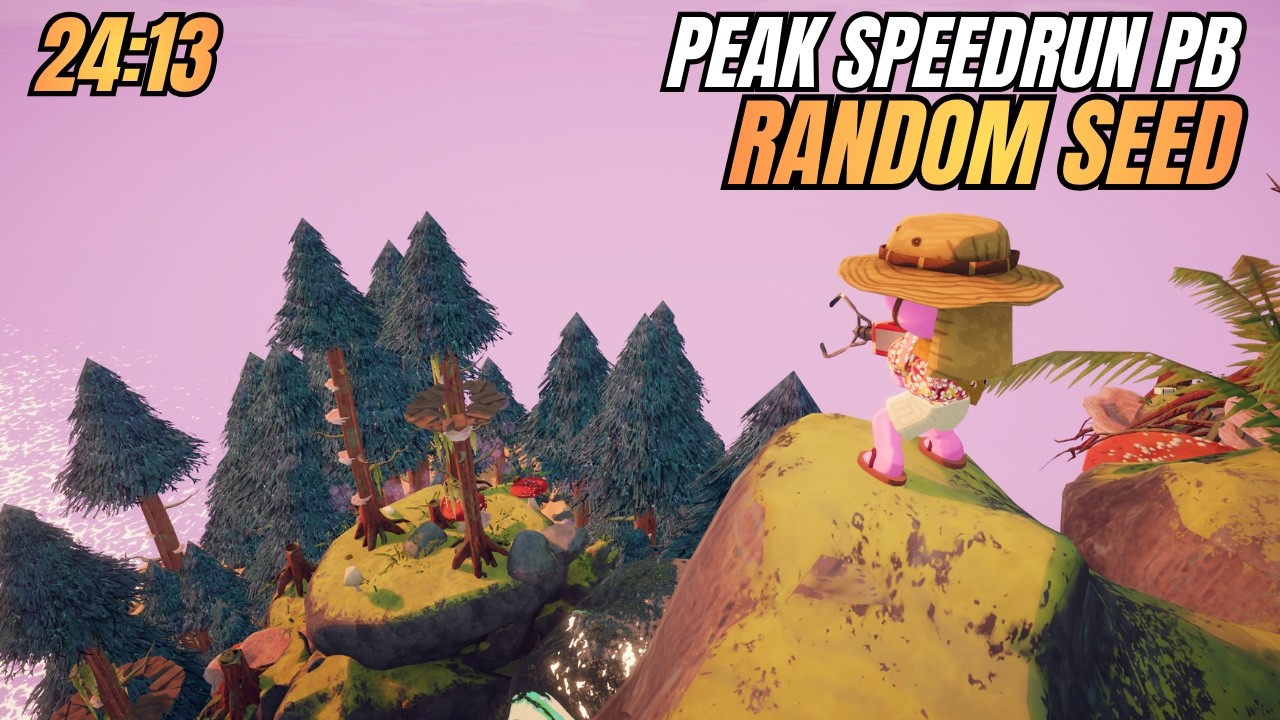 PEAK Speedrun | Random Seed | 24:13 | Personal Best - YouTube