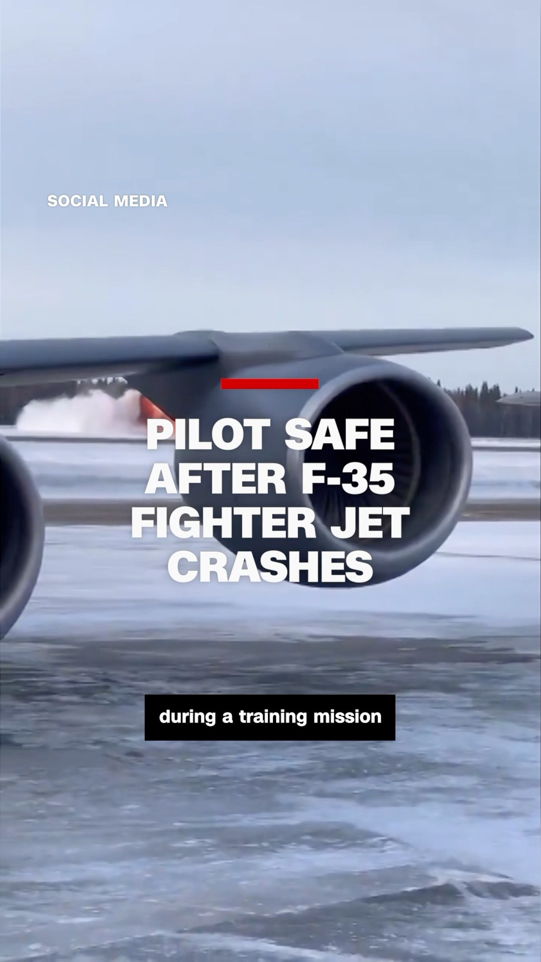 Pilot safe after F-35 fighter jet crashes