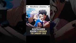 jujutsu kaisen season 3 #viral #anime #demonslayer #view #marriageproposals #shorts #shortvideo