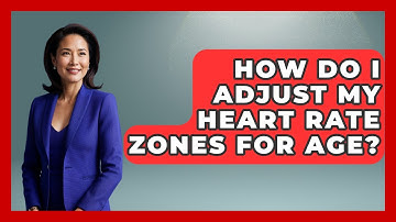 How Do I Adjust My Heart Rate Zones For Age? - Running Beyond Limits