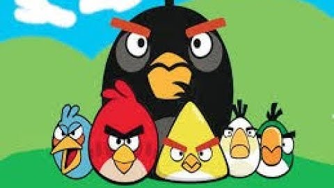 How to draw Angry Bird in Paint