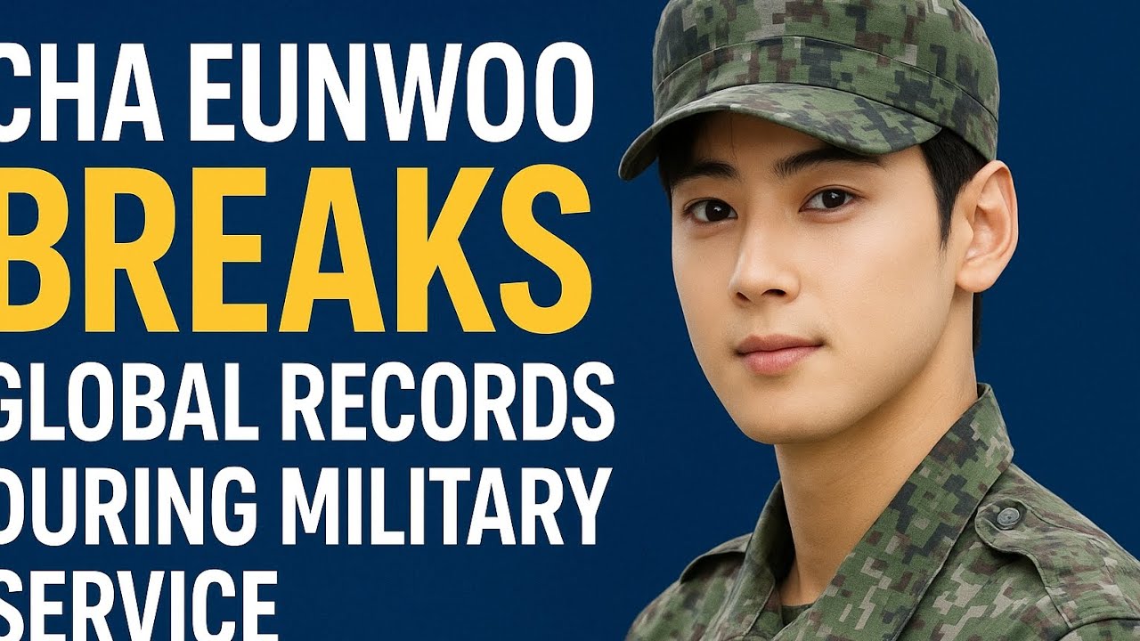 Ча Ын У побил мировые рекорды, выпустив второй альбом во время службы в армии | Эксклюзив K-WAVEBOX