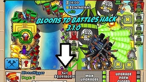 BLOONS TD BATTLES HACK 3.1.0 NO ROOT (OUTDATED NEW HACKS COMING SOON)