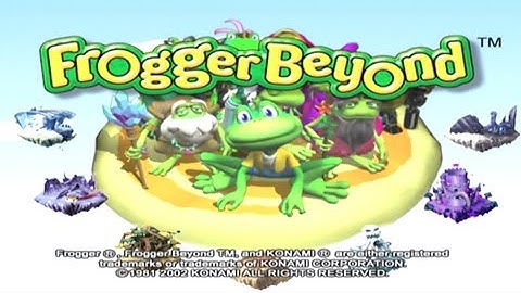 Frogger Beyond (2002) - Xbox - no commentary