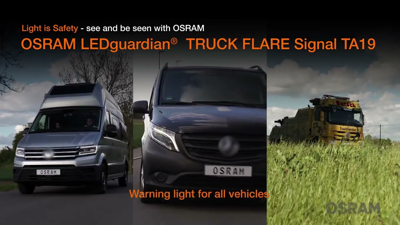 OSRAM LEDguardian TRUCK FLARE Product Video 