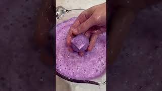 Peace Bath Bomb with Bible Verse Embedded Prototype Test