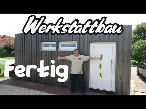 Werkstattbau Teil 3 von 3 - Boden - Wände  alles so wie es soll