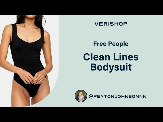 Free People Clean Lines Bodysuit