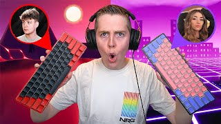 Testing NRG Clix vs Sommerset's NEW Keyboard In Fortnite!