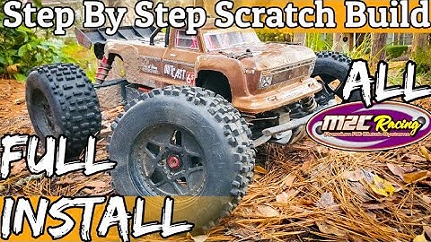 Full How To Build a Scratch M2C Arrma 6s ALL STEPS Refrence Video with TIPS