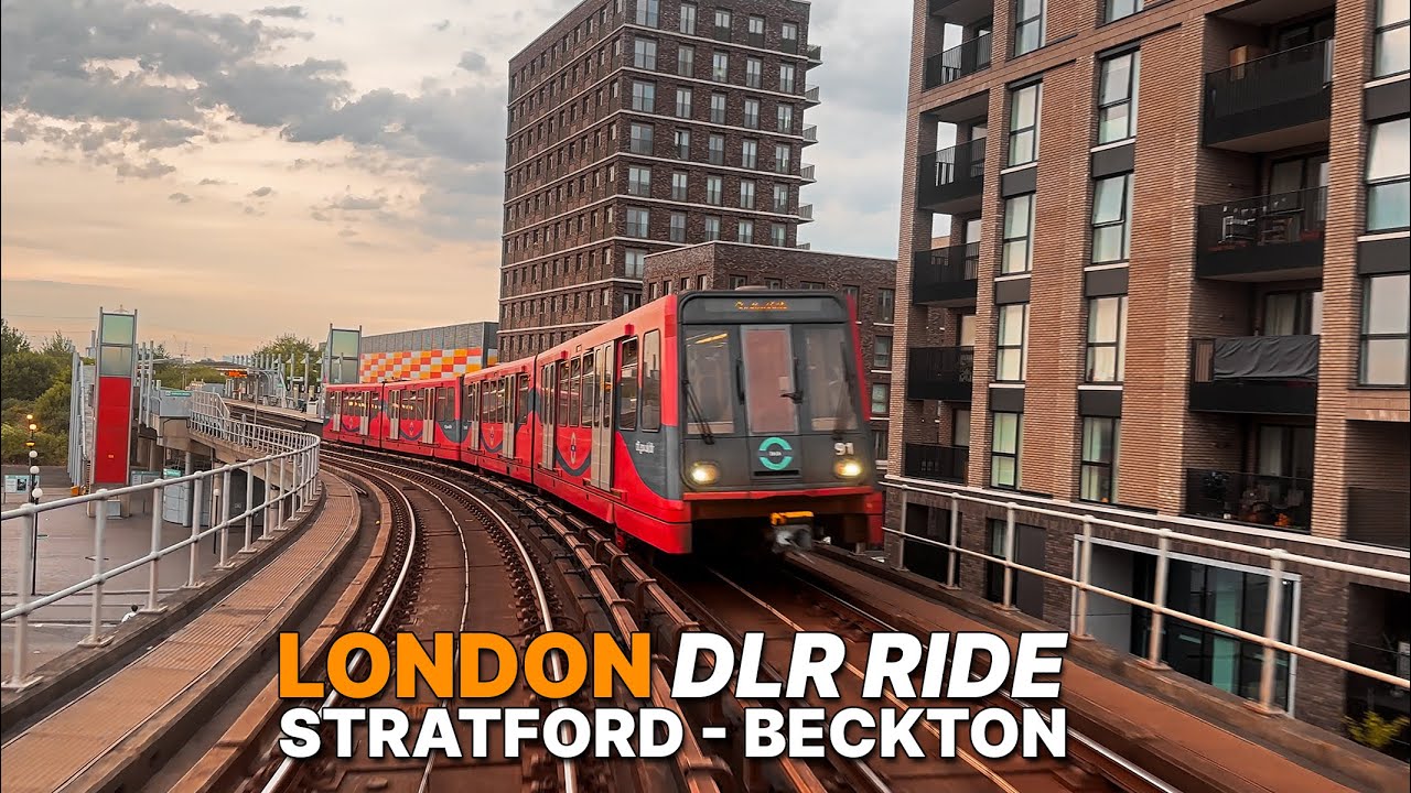 East London Like You’ve Never Seen It! 🚆 Stunning DLR Front Seat Ride | Stratford to Beckton (POV)