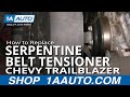 How to Replace Serpentine Belt Tensioner 2002-05 Chevy Trailblazer