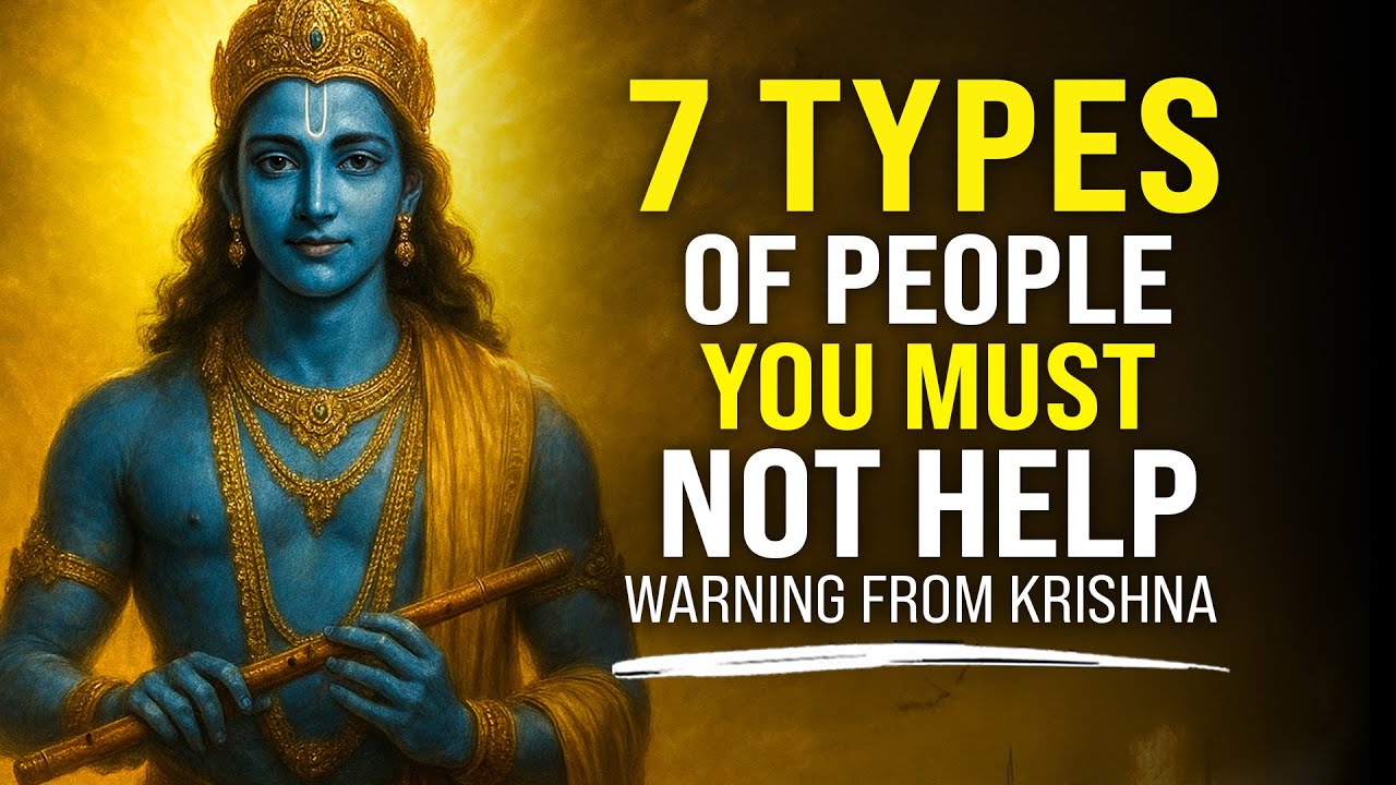 Krishna's Warning: 7 Types of People You Must Not Help