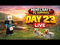 Minecraft Survival Series Day 23 Live 🔴 | Public + Pocket Edition Server #minecraft #minecraftlive