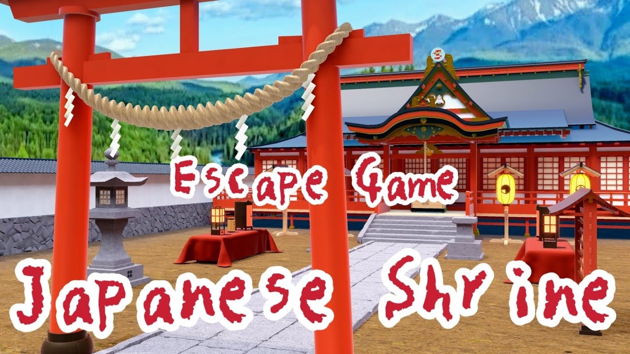 Escape Game Japanese Shrine【cat muzzle】 ( 攻略/Walkthrough / 脫