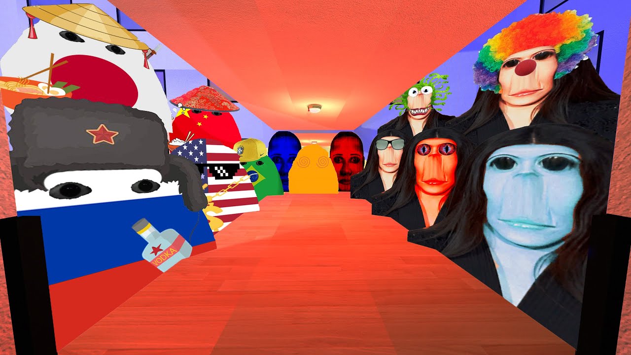 Angry Munci Family, Selene Delgado Family, Aughhhh And Rosalia Bizcochito Family Nextbot Gmod