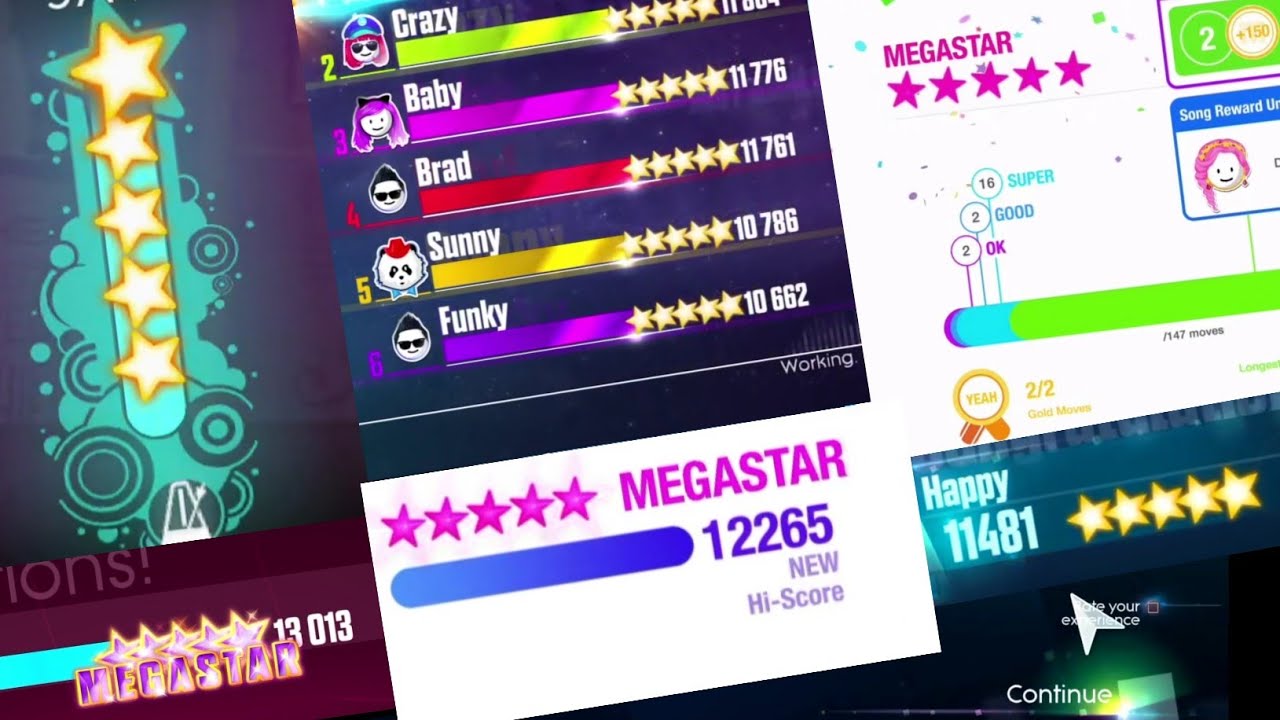 RECAP SCREEN HISTORY Just Dance Evolution🔲