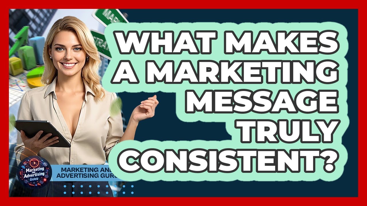 What Makes A Marketing Message Truly Consistent? - Marketing and Advertising Guru