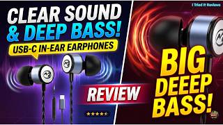 🎧 USB-C In-Ear Headphones Review | Clear Sound &amp; Deep Bass