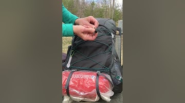 Adding Shock Cord to Backpack