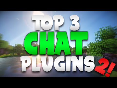 Minecraft Saturday | Top 3 "CHAT" Plugins 2!