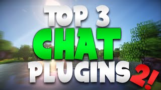 Minecraft Saturday | Top 3 CHAT Plugins 2!