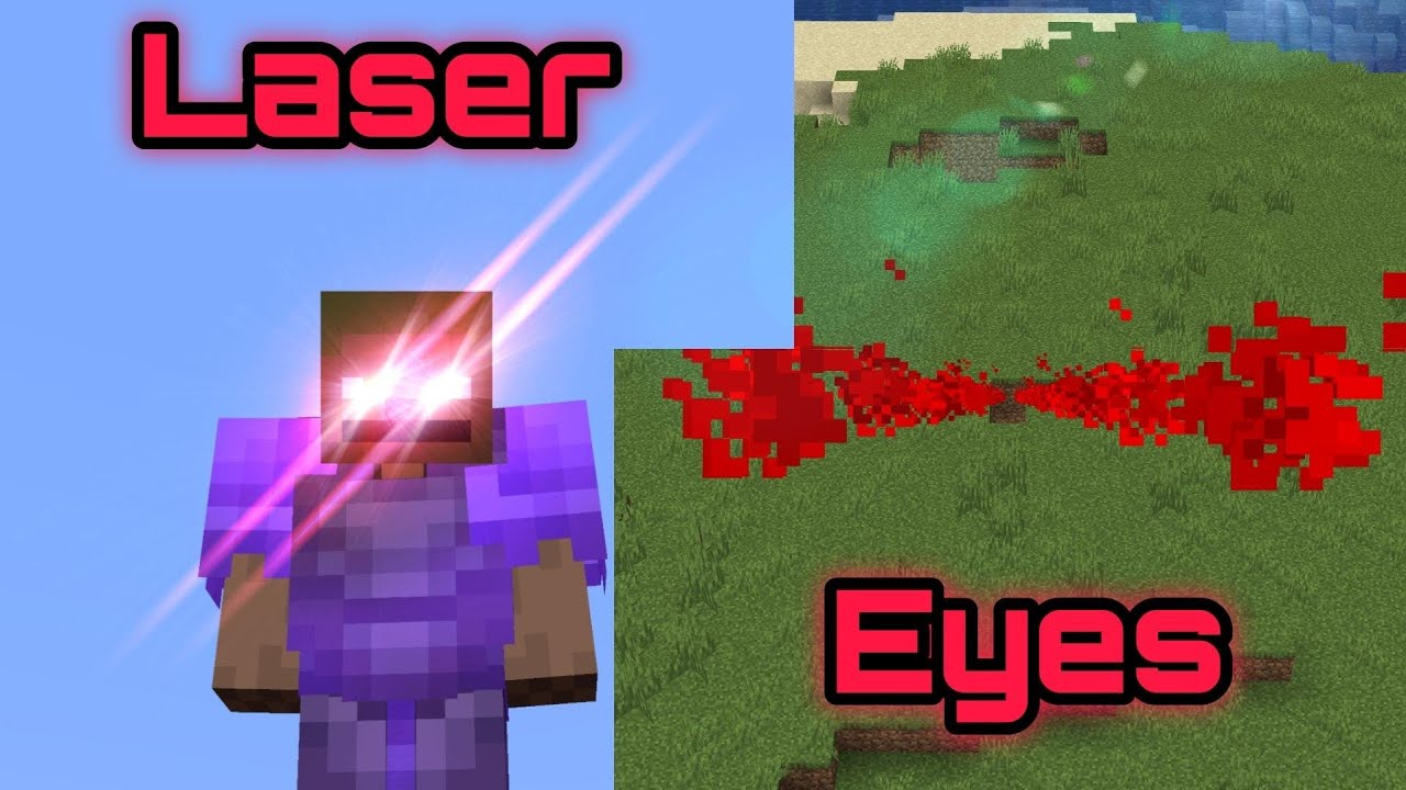 LASER EYES Datapack Vanilla Minecraft YouTube