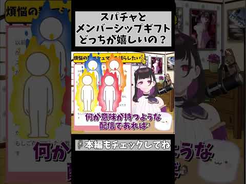 【VTuberが喜ぶのはどっち？】せっかく課金するなら喜んで欲しいんだけど… #vtuber #1270