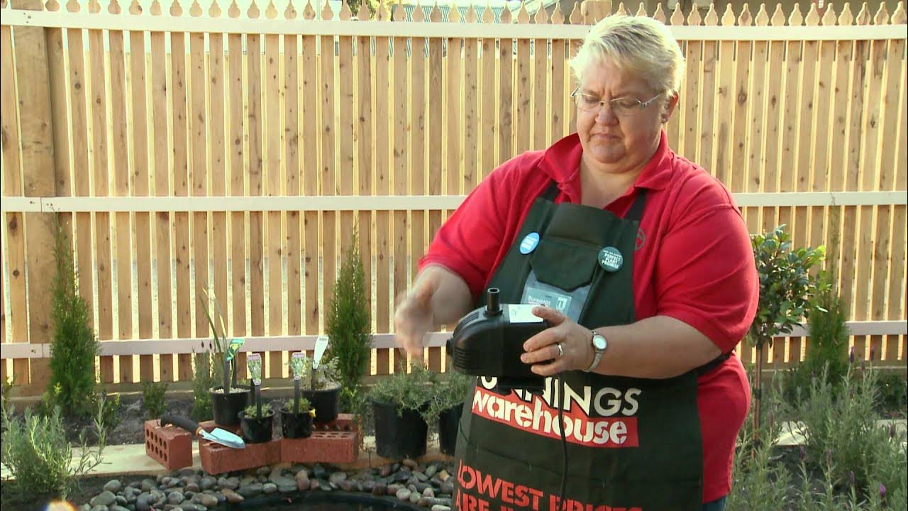 How To Install A Pond Pump DIY At Bunnings YouTube
