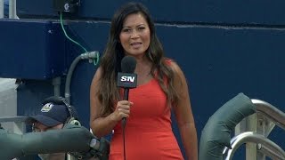 Tor@atl: blue jays broadcast on pillar's suspension