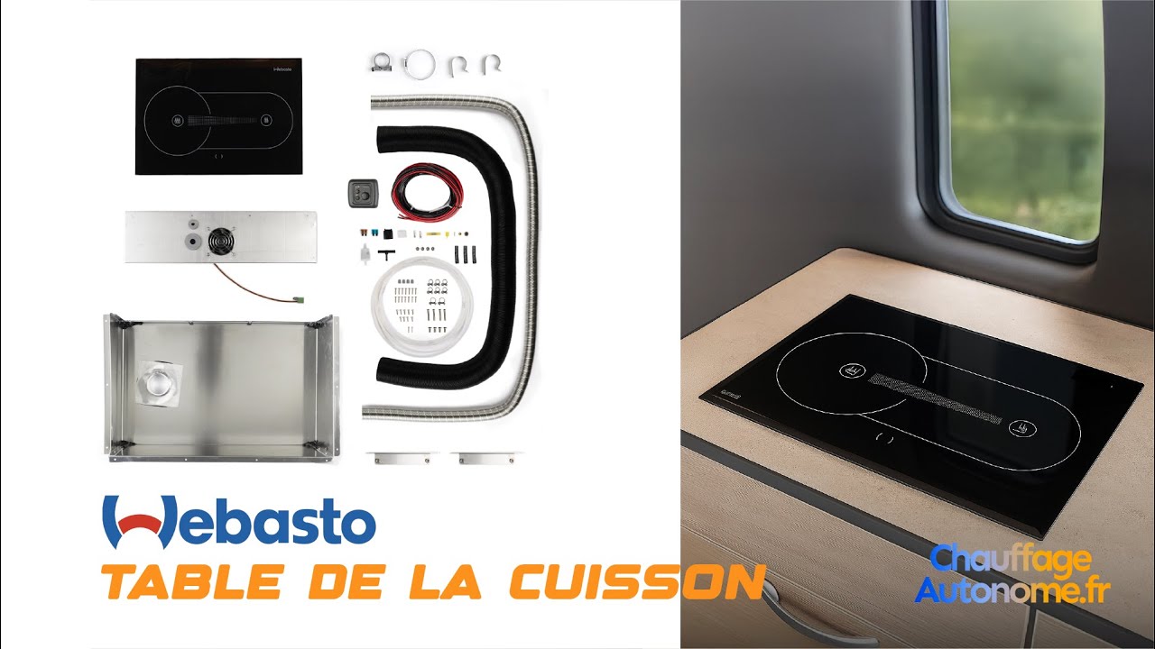 Présentation de la table de cuisson Webasto Diesel Cooker X100