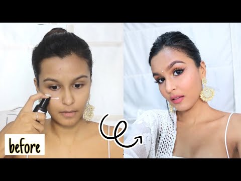 Indian Wedding Guest Makeup / Easy Step By Step Tutorial