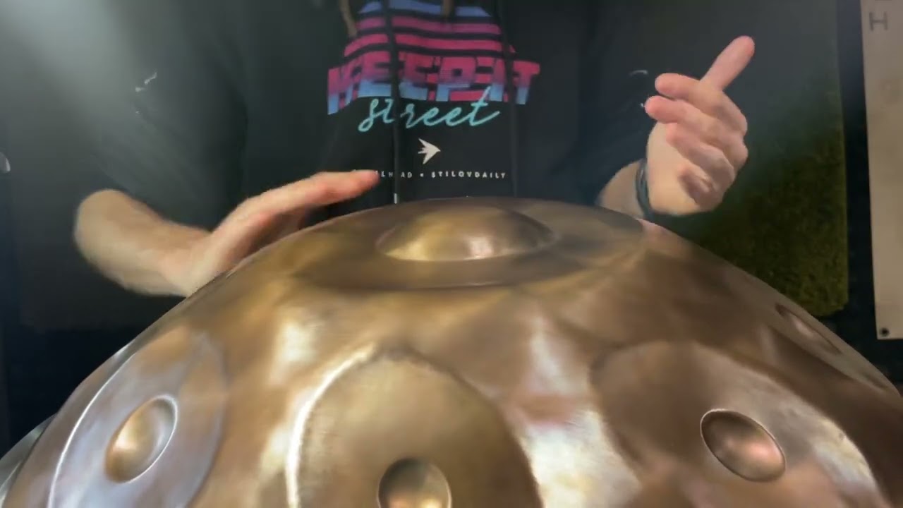 A2 Zen scale bass Handpan