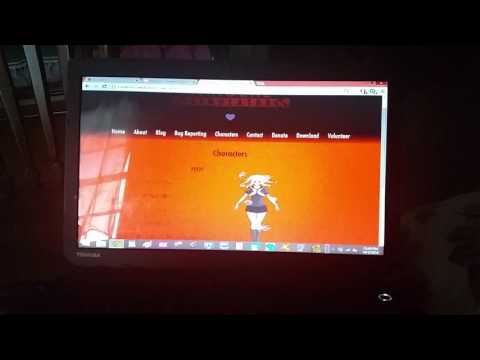 The Konami Code on the Yandere Simulator website