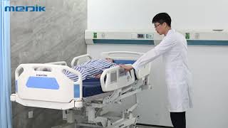 Patient positioning in hospital bed