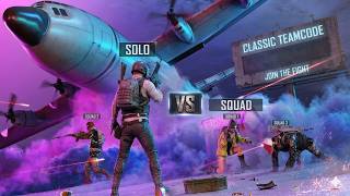 LIVE 🔴 SOLO VS SQUAD & CLASSIC TEAMCODE GAMEPLAY PUBG LITE !