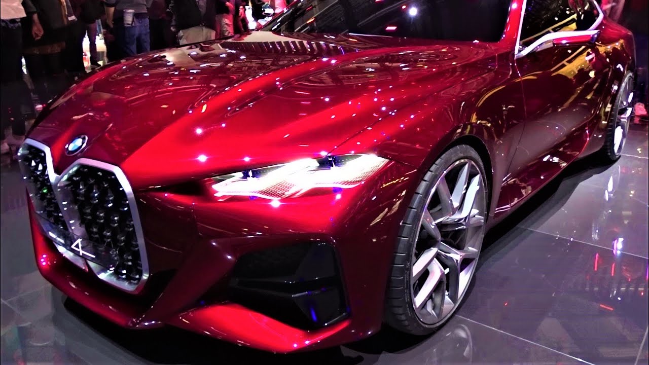 BMW M4 Coupe Concept - First Look Walkaround - YouTube