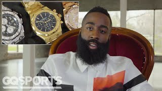 James Harden Shows Off His Insane Jewelry Collection | GQ Sports