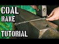 How to Forge a Decorative Coal Rake with Spline Stock