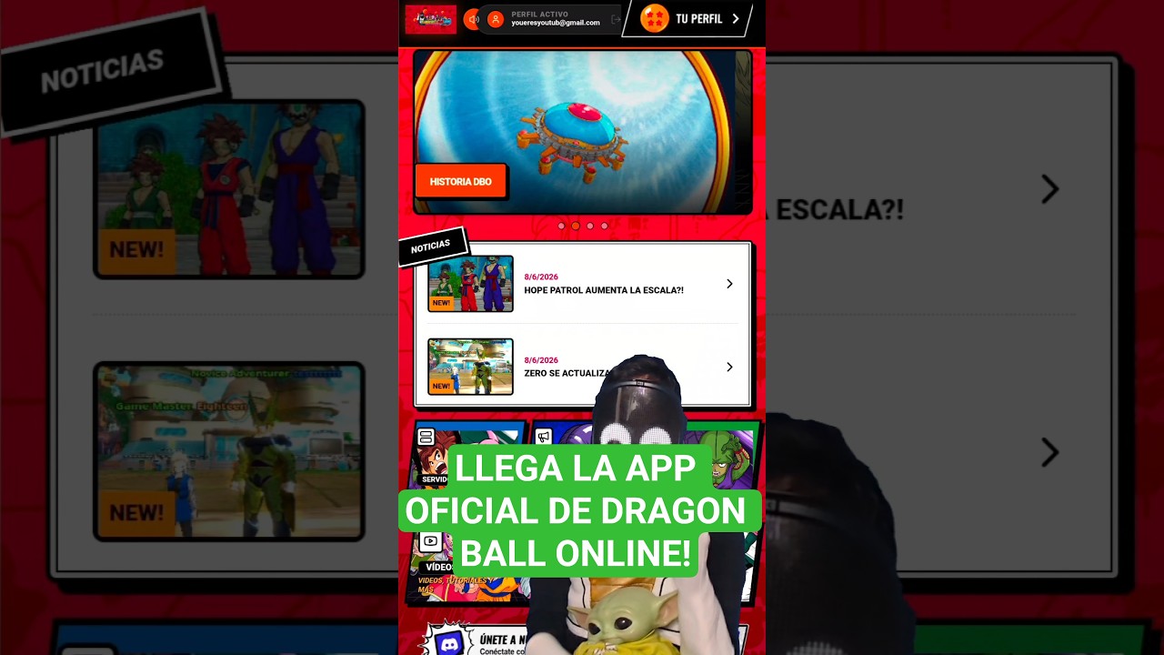 LA APP OFICIAL DE DRAGON BALL ONLINE YA ESTÁ AQUÍ!!!